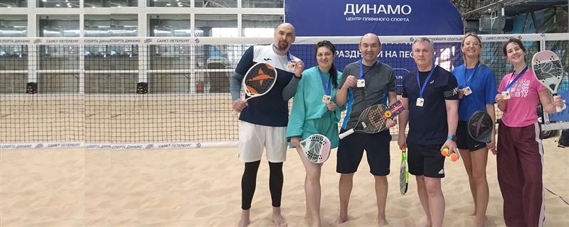 Спортивные будни: сотрудники компании «Формат кода» открыли пляжный сезон